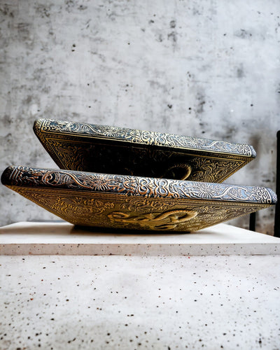 Magic Notebook, "Divine Bull" notepad - Elegant and Unique Stationery, personalized with engraving