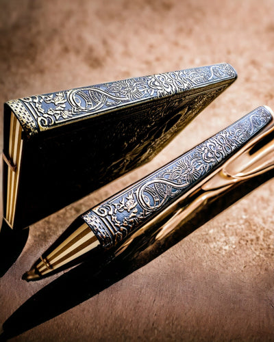 Magic Notebook, "Divine Bull" notepad - Elegant and Unique Stationery, personalized with engraving