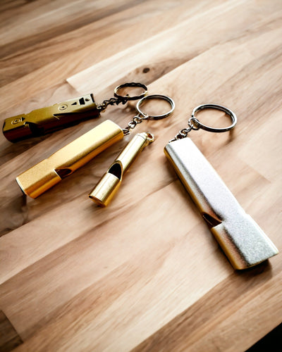 Elegant Whistles - 4 Whistle Variants, whistle to choose from, with engraving option