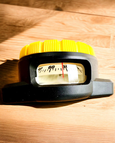 AquaGuide Diving Compass - waterproof compass with luminescence function and flexible strap, customizable