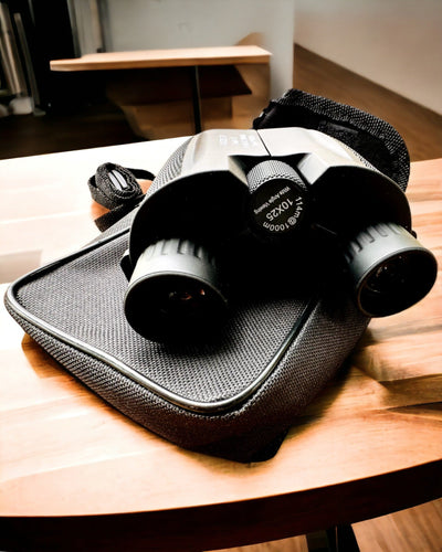 Binoculars CampMaster 10x25, personalization with engraving available