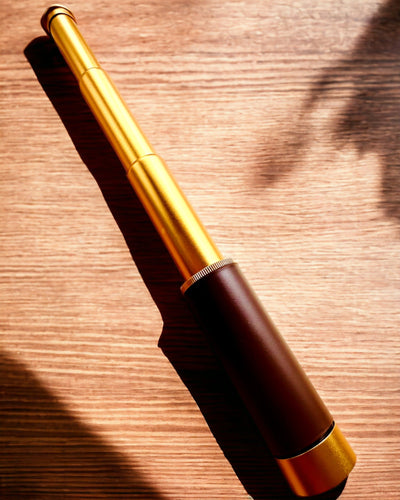 Explorer 25x30 Monocular Telescope - Portable, Foldable Handheld Telescope, customizable with engraving