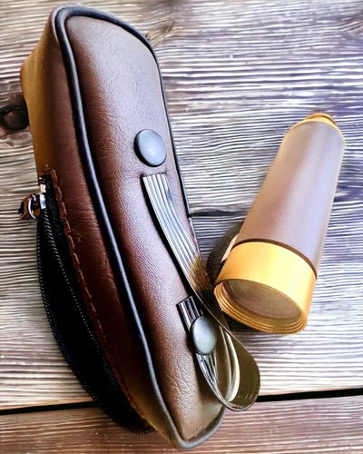 Explorer 25x30 Monocular Telescope - Portable, Foldable Handheld Telescope, customizable with engraving