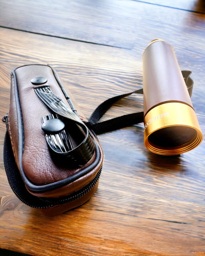 Explorer 25x30 Monocular Telescope - Portable, Foldable Handheld Telescope, customizable with engraving