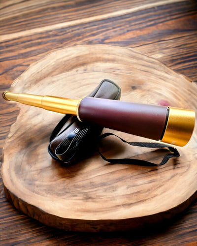 Explorer 25x30 Monocular Telescope - Portable, Foldable Handheld Telescope, customizable with engraving