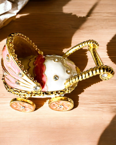 Small Fairy Tale Jewelry Cart, Treasures - Royal Elegance, personalization with engraving