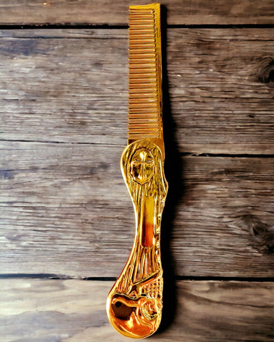 Mystic Skull Comb - premium comb, customizable with engraving