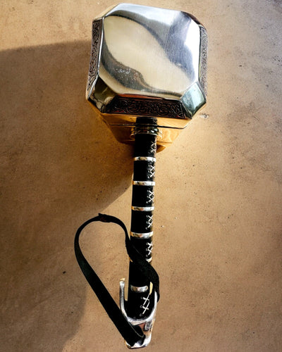Thor's Hammer "Chief" - Handcrafted Artisan Hammer, personalized with engraving for a gift