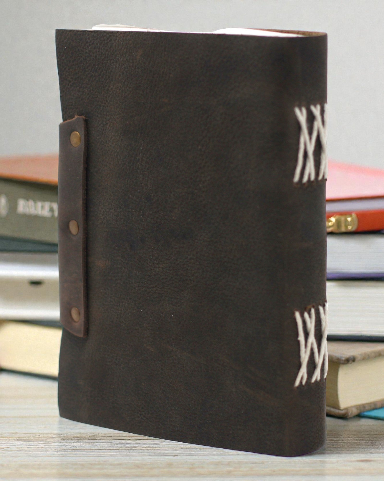 Secretum Anima – Leather Notebook Confession with Fastening
