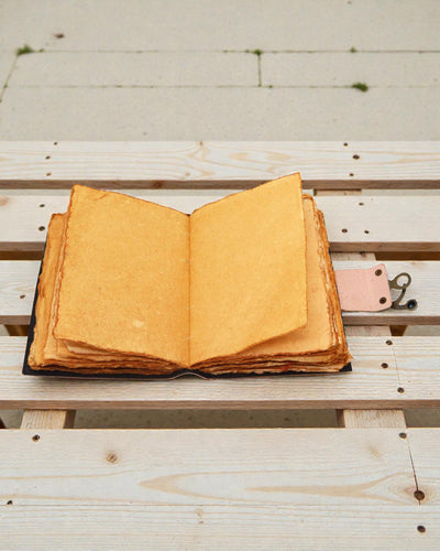 Leather Notebook 7 Chakra Colors Chakra Journal – 13 × 18 cm