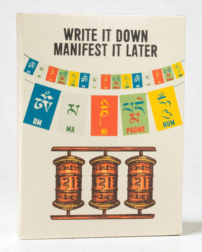 Large Lokta Notebook “Inspirations” – Write it down (21 x 15 cm, 45 sheets)