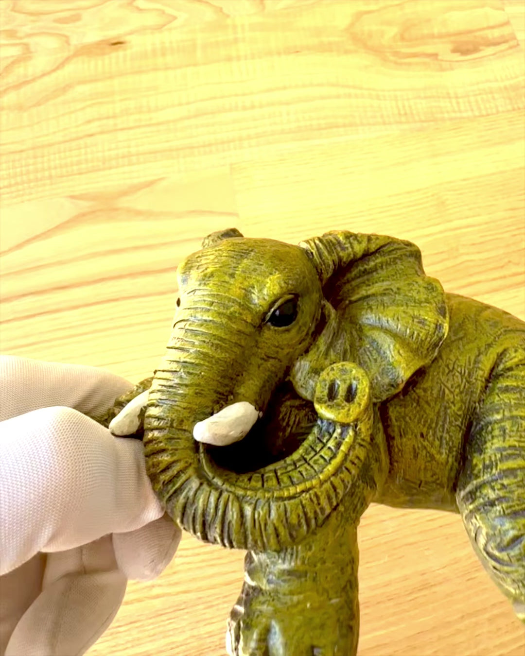 "Little Lucky" Elephant Figurine with Engraving Option for Gift