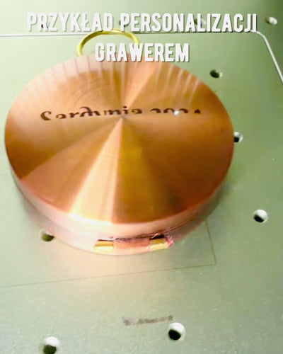 Rose Gold Compass - retro-style navigational tool – portable and precise instrument for determining direction for travelers and explorers. Engraving, personalization.