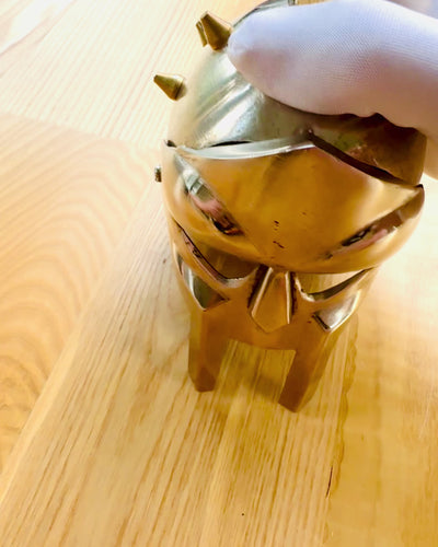 Gladiator Knight Mask "Sparta" - personalization with engraving available