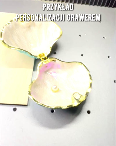 Treasure of Memories Shell - Jewelry Box with Custom Engraving Option, Gift