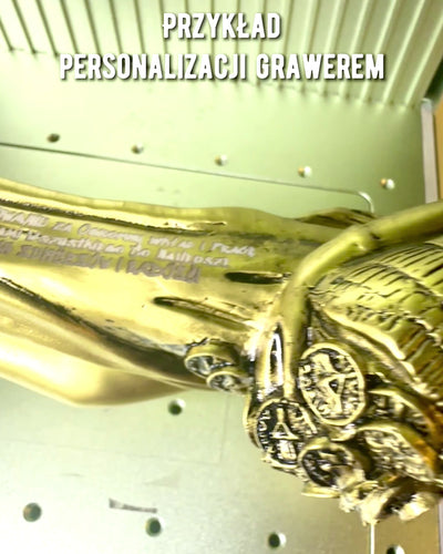 "Statue of the Goddess of Abundance" - Decorative Resin Statue of Fortune for Home and Office