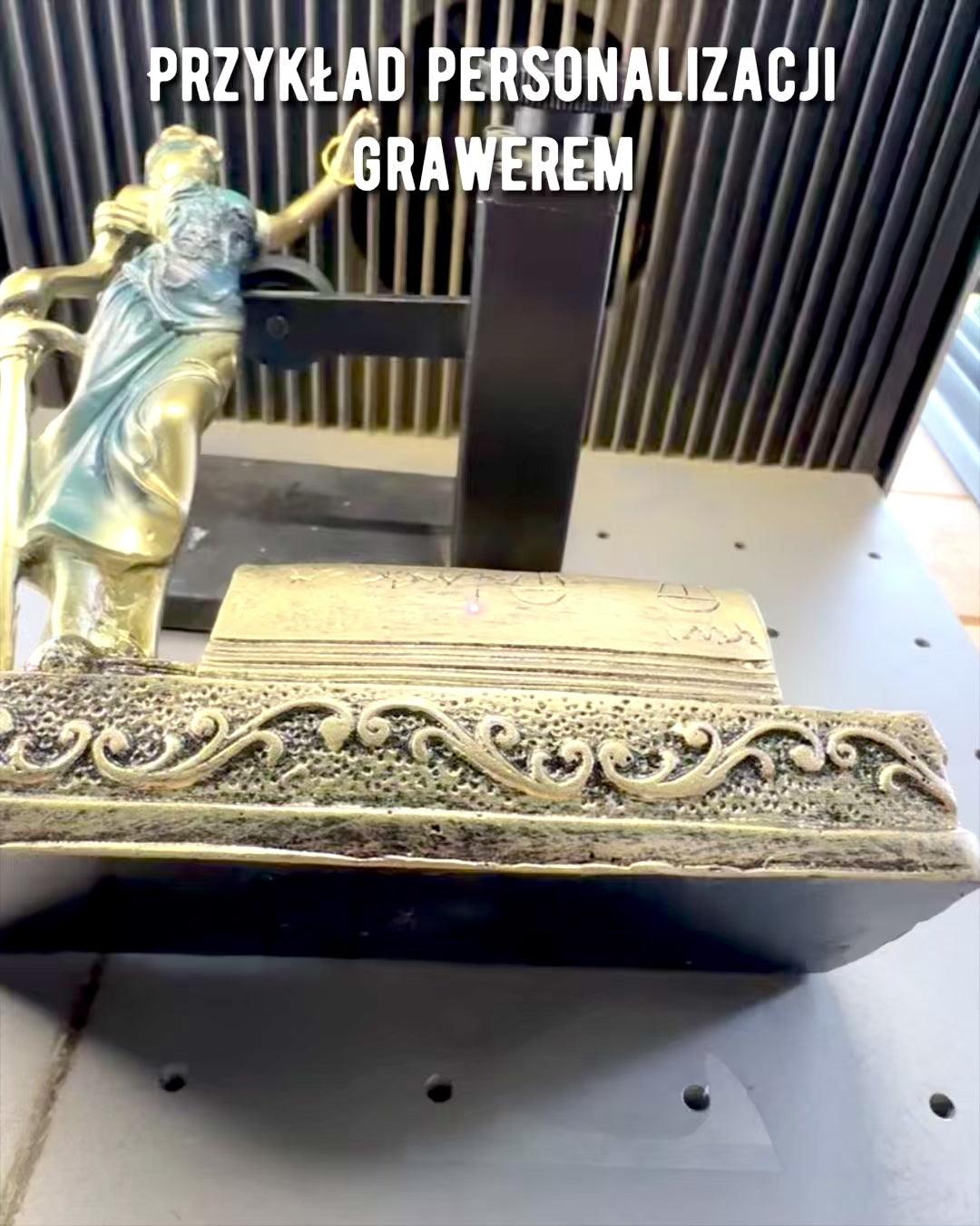 Statuette "Justicia 2" - Goddess of Justice – Artistic Shelf Decoration, Resin Craft, personalization with engraving