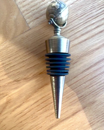 GloboStop - Wine Cork with Engraving, personalization with engraving available for a gift