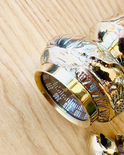 Kompasso Brown - Walking Cane - Hand-Carved Wooden - Exclusive Edition with Engraving Option