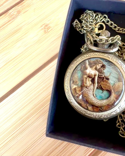 Pocket Watch "Syrena Tajemnic", personalization with engraving available for a gift