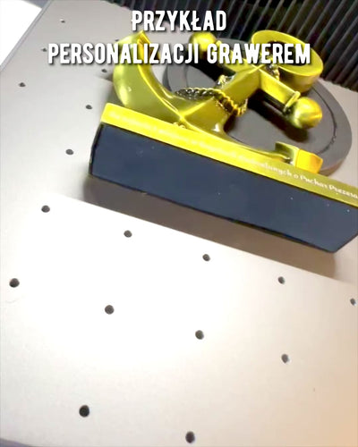 Decorative Aluminum Anchor - Elegant Decoration with Engraving Option - 3 Color Variants