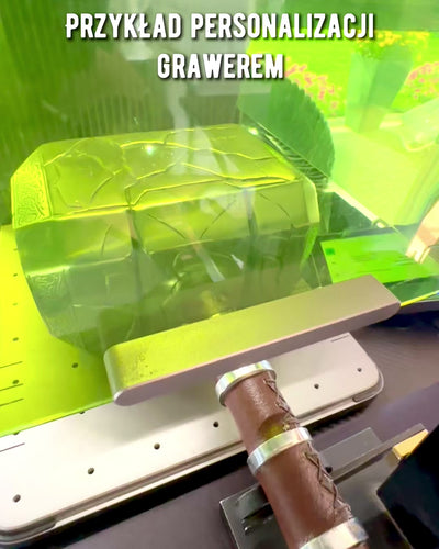 Thor's Hammer "Chief" - Handcrafted Artisan Hammer, personalized with engraving for a gift