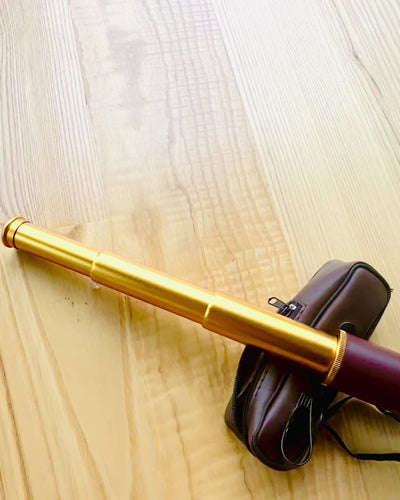 Explorer 25x30 Monocular Telescope - Portable, Foldable Handheld Telescope, customizable with engraving