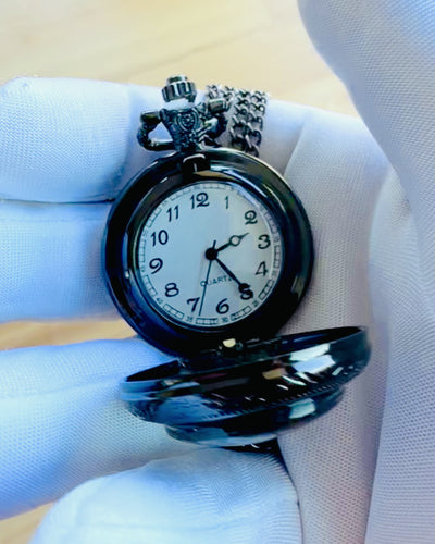 "Dragon Aura" Pocket Watch with Personalization Option