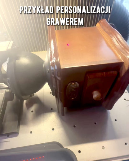 Retro coffee grinder "Vintage Café" 27 cm in height, with the option for personalization with engraving as a gift