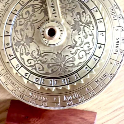 Nocturnal star clock mechanical tide computer Abacus H31 with personalized engraving