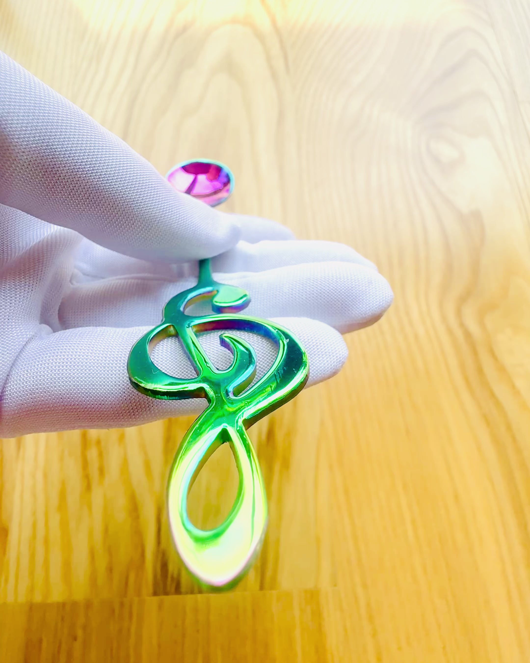 Elegant Spoon with Treble Clef – Personalized as a Gift, 2 Color Variants to Choose From