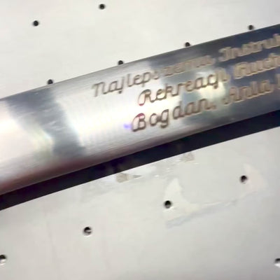 Polish Officer's Saber, replica, Model 21 with “Honor and Fatherland” engraving, 95 cm, personalize with engraving