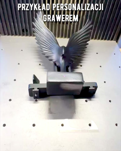 Elegant Angel Wings Figurine 15 cm high – "Winged Guardians", customizable with engraving for a gift, personalization, 2 color variants