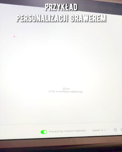 Elegant "Golden Rose" flask with a set of glasses, personalized engraving for a gift