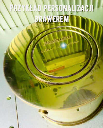 Traveler's Compass "Sunrise Drum" – with personalization option by engraving