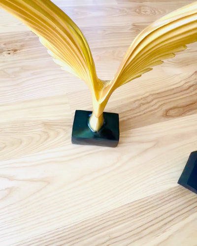 Elegant Angel Wings Figurine 33 cm in height – "Winged Guardians", customizable with engraving for a gift, personalization, 3 color variants