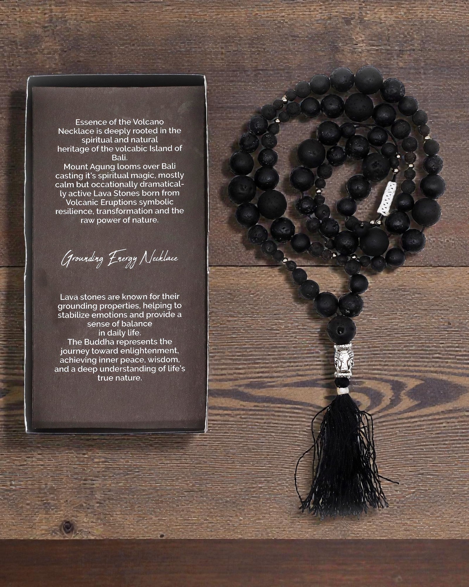 Essence of the Volcano Necklace – Grounding Energy