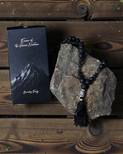 Essence of the Volcano Necklace – Grounding Energy