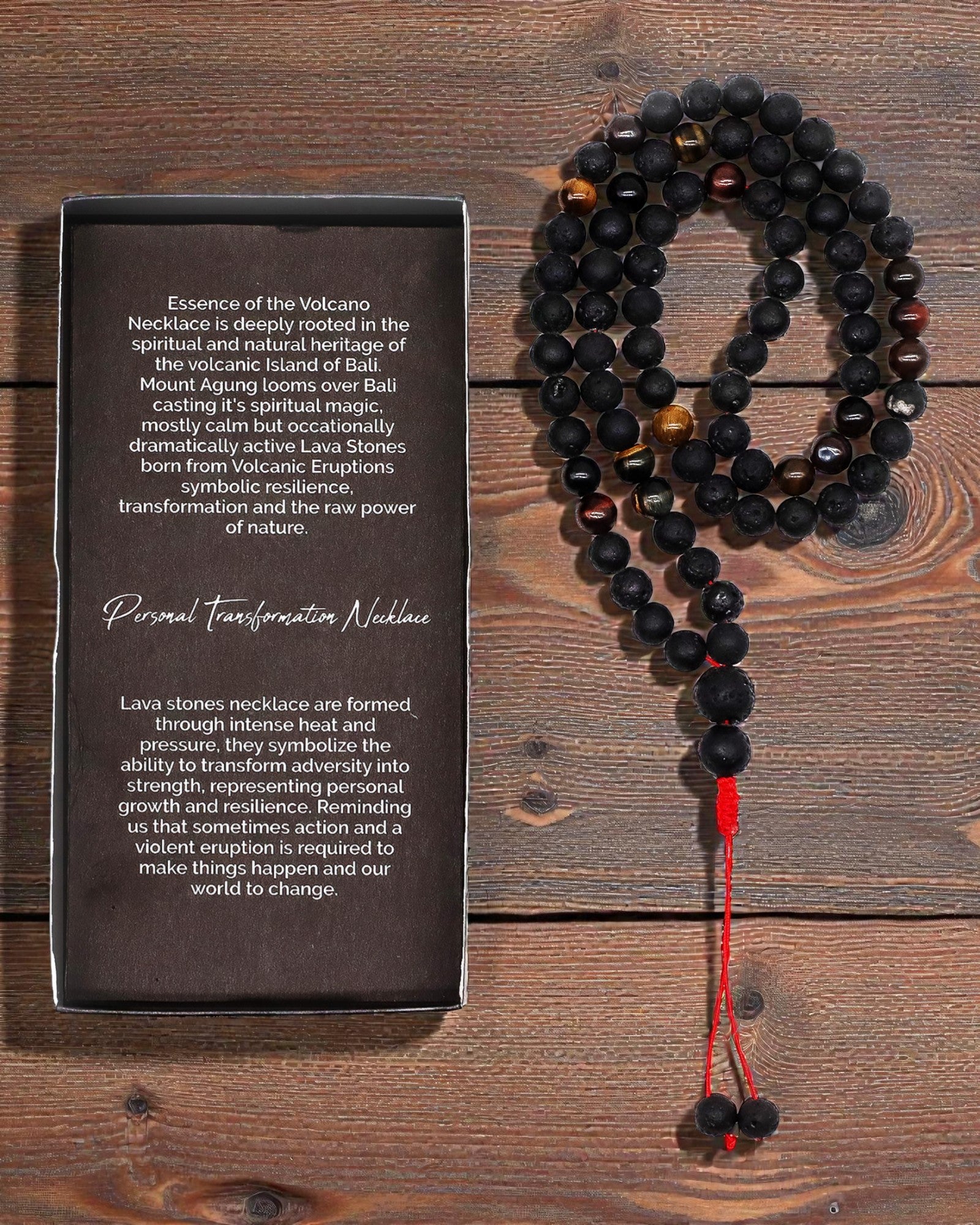 Essence of the Volcano Necklace – Personal Transformation