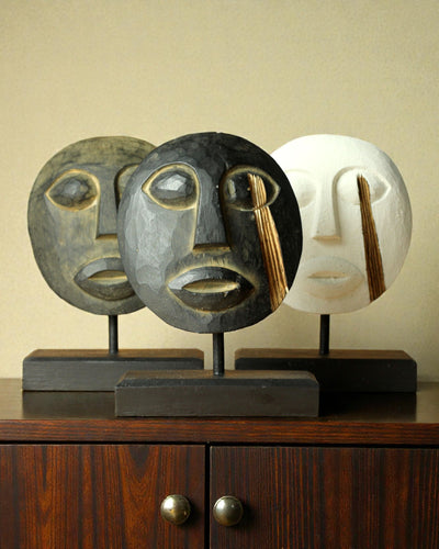 Timorese Mask Ancestors' Guardian 27x20 cm – Antique